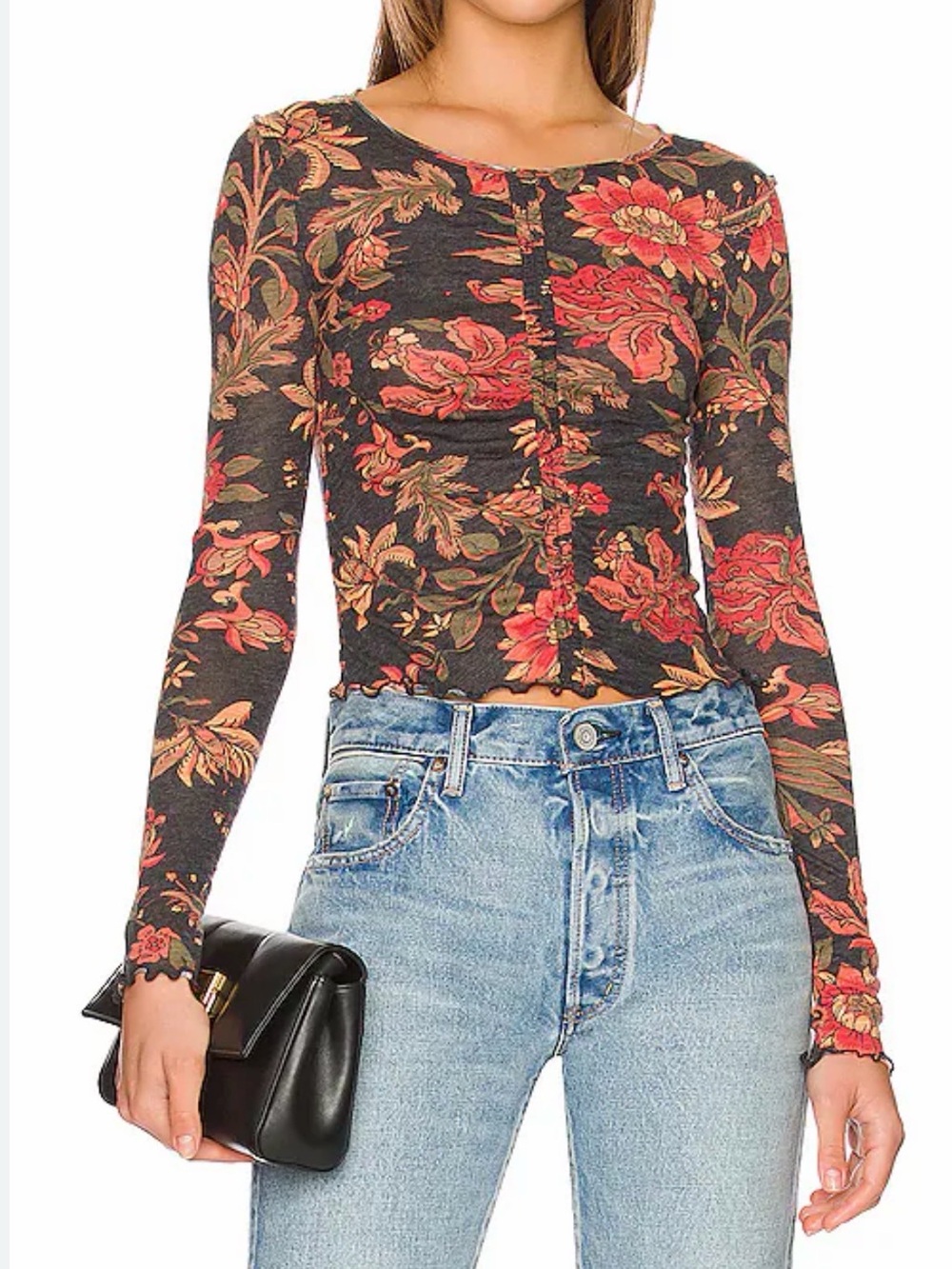 Free People We the Free Dreamed of You Tee in Dusk